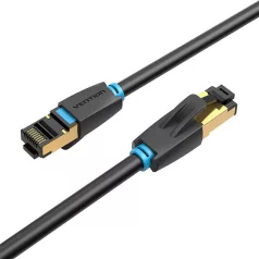   Hálózati kábel CAT8 SFTP Vention IKABQ RJ45 Ethernet 40Gbps 20m Fekete