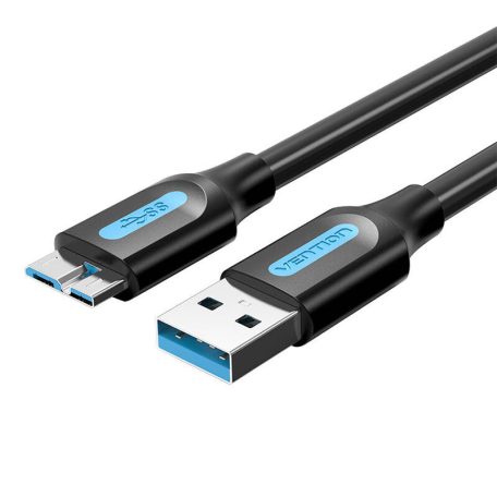 Flat USB 3.0 A to Micro-B cable Vention COPBH 2A 2m Black