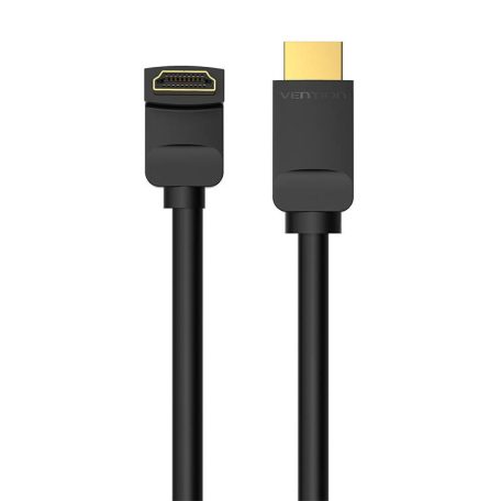 Cable HDMI 2.0 Vention AAQBH 2m, Angled 270°, 4K 60Hz (black)
