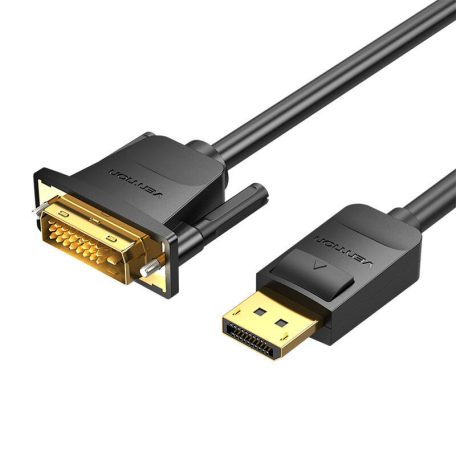 DisplayPort to DVI (24+1) Cable 1.5m Vention HAFBG 1080P 60Hz  (Black)