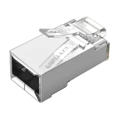   Moduláris RJ45 CAT.5E FTP csatlakozó Vention IDAR0-10 átlátszó 10 db.
