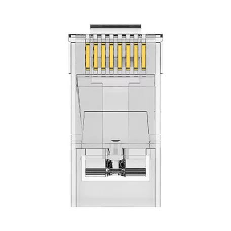 Moduláris RJ45 CAT.5E FTP csatlakozó Vention IDAR0-10 átlátszó 10 db.