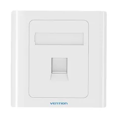   1 portos keystone fali panel 86 típusú Vention IFAW0 fehér