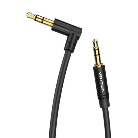 Cable Audio AUX 3.5mm to 90° 3,5mm Vention BAKBG-T  1.5m  Black