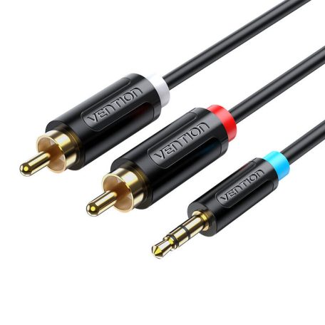 Cable Audio 3.5mm to 2x RCA Vention BCLBG 1.5m Black