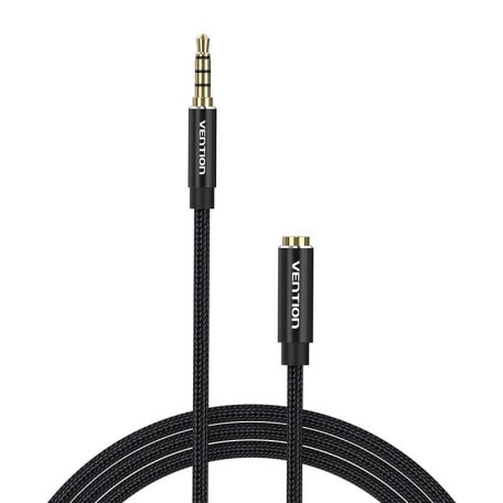 Cable Audio TRRS 3.5mm Male to 3.5mm Female Vention BHCBI 3m Black
