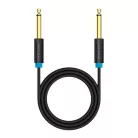 Audio Cable TS 6.35mm Vention BAABD 0.5m, Black