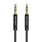 Kábel Audio 3.5mm mini jack Vention BAGBD 0.5m Fekete Fém