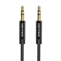 Kábel Audio 3.5mm mini jack Vention BAGBD 0.5m Fekete Fém