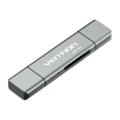 Többfunkciós USB2.0 kártyaolvasó Vention CCJH0 szürke