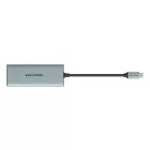 USB-C HDMI, 3x USB 3.0, SD, TF, PD Hub Vention TOPHB 0.15m Szürke