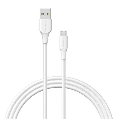 Cable USB 2.0 to Micro USB Vention CTIWG 2A 1,5m (white)