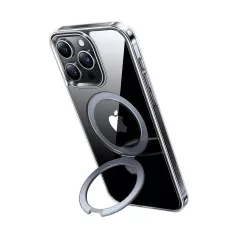  Torras telefontok UPRO Ostand Clear iPhone 15 PRO készülékhez (átlátszó)