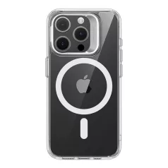   ESR Classic hibrid tok állvánnyal iPhone 15 Pro készülékhez, Magsafe (átlátszó)