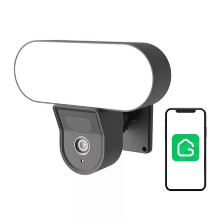 Gosund IPC3 Wi-Fi-s intelligens kültéri kamera reflektorral, IP65