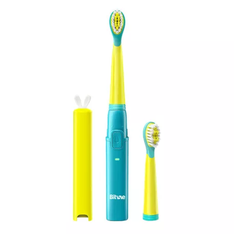 Sonic toothbrush with replaceable tip BV 2001 (blue/yellow)