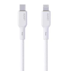 Aukey CB-NCL2 USB-C Lightning kábel 1.8m (fehér)