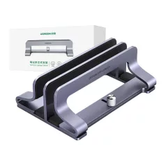 UGREEN 60643 kétrekeszes laptop állvány (ezüst)