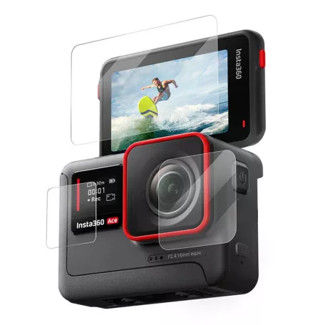 Edzett üvegfólia TELESIN az Insta360 Ace Pro / Ace-hoz