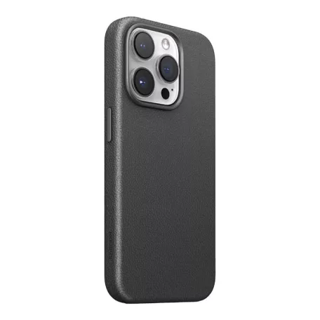 Mágneses telefonvédő tok Joyroom JR-BP006 iPhone 15 Pro Max készülékhez (fekete)