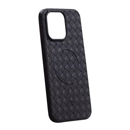 Mágneses telefon védő tok Joyroom JR-BP005 iPhone 15 készülékhez (fekete)