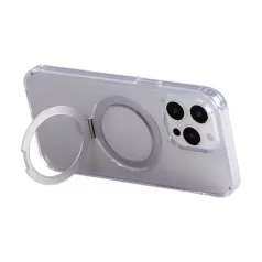   Mágneses védőtok fogantyúval Joyroom JR-BP004 iPhone 15 Pro Max készülékhez (átlátszó)