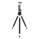 Tripod/flexible phone holder APEXEL APL-JJ07 (black)
