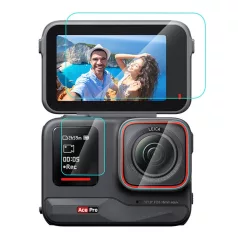   3 az 1-ben edzett üvegfólia PULUZ Insta360 Ace Pro (PU951T) számára