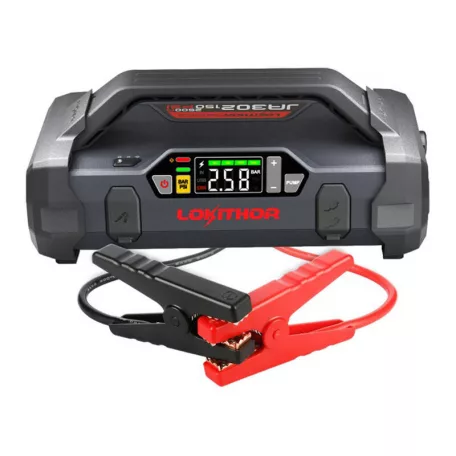 Powerbank / Jump starter Lokithor JA302, 2500A, kompresszor 10-150 PSI