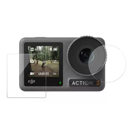Edzett üvegfólia TELESIN a DJI Osmo Action 4/3-hoz