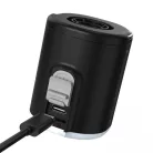 Flextail Tiny Pump 2X 3 az 1-ben hordozható szivattyú (fekete)
