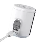 Flextail Tiny Pump 2X 3 az 1-ben hordozható szivattyú (fehér)