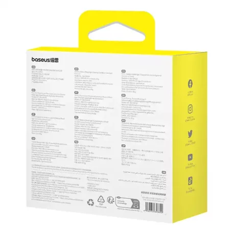 Gravity car mount Baseus Metal Age 3 for ventilation grille (grey)