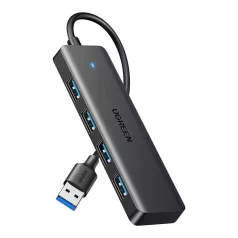 Adapter UGREEN 4in1 25851 Hub USB-A 4x USB-A-ra (fekete)