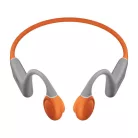 Earphones QCY T25 (grey+ orange)