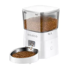   Rojeco 2 literes automata kisállat etetőgép, WiFi-s változat