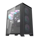 Darkflash DRX70 Mesh számítógépház + 4 RGB ventilátor (fekete)