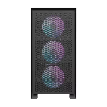 Darkflash DRX70 Mesh számítógépház + 4 RGB ventilátor (fekete)