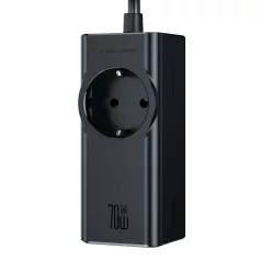   Power Strip GaN McDodo CH-4620 EU 70W, 2x USB-C, 1x USB (fekete)