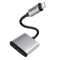   2in1 audio adapter Mcdodo CA-5560 2in1 Lightning 2x Lightning-ra
