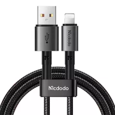 USB és villám kábel Mcdodo CA-3581, 3A, 1.8m (fekete)