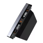 Hub Baseus T-Space USB-C villámkábellel Tesla autókhoz (fekete)
