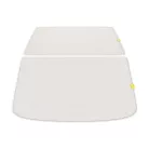 Autós tetőablak napellenző kétrétegű verzió Baseus T-Space a Tesla Model 3 modellhez (fehér)