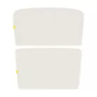 Autós tetőablak napellenző kétrétegű verzió Baseus T-Space a Tesla Model 3 modellhez (fehér)