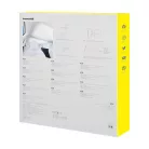 Autós tetőablak napellenző kétrétegű verzió Baseus T-Space a Tesla Model 3 modellhez (fehér)