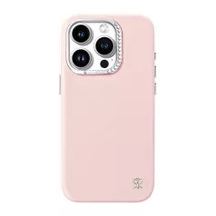   Joyroom PN-15F1 Csillagos tok iPhone 15 Pro készülékhez (rózsaszín)