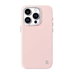   Joyroom PN-15F1 Csillagos tok iPhone 15 Pro Max készülékhez (rózsaszín)