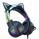 ONIKUMA X15 PRO Gaming headset Cat (fekete)