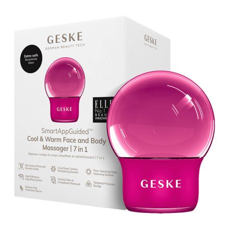 Geske Cool & Warm Face and Body Massager 7 in 1 (magenta)