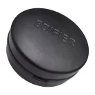 Vezetékes fejhallgató alumínium tok (fekete)